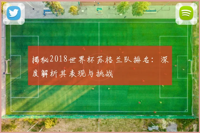 揭秘2018世界杯苏格兰队排名：深度解析其表现与挑战